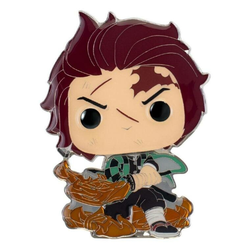 FUNKO ACTION FIGURES FUNKO POP PIN DEMON SLAYER TANJIRO KAMADO